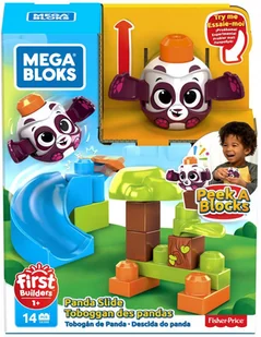 MEGA BLOCKS Klocki A kuku Zjezdżalnia GKX68 - Klocki - miniaturka - grafika 2