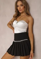 Spódnice - Czarna Spódnica Haidene - miniaturka - grafika 1