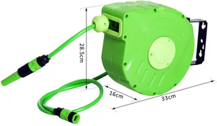 Durhand DURHAND BĘBEN NA WĄŻ ZWIJACZ zielony - Węże ogrodowe i zraszacze - miniaturka - grafika 2