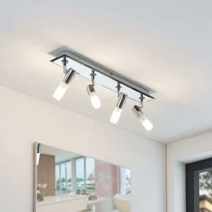 LINDBY Łazienkowa lampa sufitowa Zela, 4-pkt., 53 cm - Lampy sufitowe - miniaturka - grafika 2