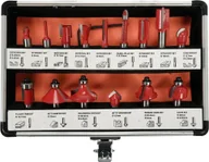 Frezy - YATO ZESTAW WIDIOWYCH FREZÓW TRZPIENIOWYCH DO DREWNA KPL 15 SZT - miniaturka - grafika 1