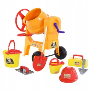 Wader Betoniarka 50649 P pudełko - Samochody i pojazdy dla dzieci - miniaturka - grafika 5