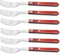 Widelce - Tramontina Zestaw widelców Jumbo czerwone 6 szt. - miniaturka - grafika 1