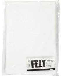 Creativ Company A S Filc akrylowy, A4, Biały, 10 arkuszy - Dekoratorstwo Creativ Company A S Filc akrylowy, A4, Biały, 10 arkuszy - Dekoratorstwo - miniaturka - grafika 2