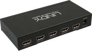 Lindy 38159 Splitter rozdzielacz) HDMI 4K UHD 4-portowy 1xIN 4xOUT) LY-38159 - Rozgałęźniki i multiswitche do TV-SAT - miniaturka - grafika 2