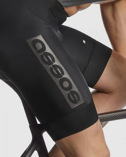 ASSOS ASSOS spodenki rowerowe EQUIPE RS BIB SHORTS S9 WERKSTEAM Black Series - Spodenki rowerowe - miniaturka - grafika 10