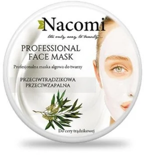 Nacomi Maska Algowa Przeciwtrądzikowa olejek z drzewa herbacianego 40g - Olejki do ciała i włosów - miniaturka - grafika 2