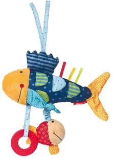Sigikid KOLOROWA RYBKA przytulanka z grzechotką i gryzakiem PlayQ SG 40104 - Gryzaki dla dzieci Sigikid KOLOROWA RYBKA przytulanka z grzechotką i gryzakiem PlayQ SG 40104 - Gryzaki dla dzieci - miniaturka - grafika 1
