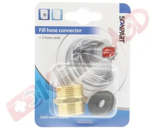 SCANPART SCANPART Zlaczka podwójna 3/4 x 3/4 1132710003 weza do pralki | - Akcesoria i części do pralek i suszarek - miniaturka - grafika 2