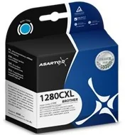 Asarto Tusz AS-B1280CXL cyan zamiennik Brother LC1280XL-C AS-B1280CXL - Tusze zamienniki - miniaturka - grafika 2