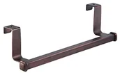 Wieszaki łazienkowe - InterDesign Konstrukcja Inter 33771eu Marcel wieszak na ręczniki do zawieszenia nad szafka drzwi, brązowa 33771 - miniaturka - grafika 1