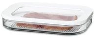 Pojemniki kuchenne - MEPAL Rosti Mepal Modula pojemnik na wędlinę, do lodówki, biały, pojemność 550 ml EFN-RM-49 - miniaturka - grafika 1