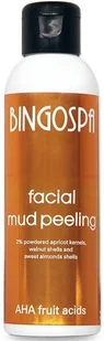 BingoSpa Peeling Błotny do Twarzy z Kwasami Owocowymi 100g BIN-391 - Peelingi i scruby do twarzy - miniaturka - grafika 4