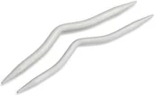 Pasmanteria - PRYM PRYM Cable Stitch Needle 6 + 8mm Grey - miniaturka - grafika 1