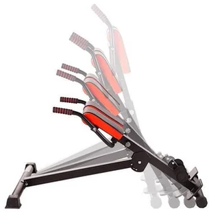 Ławeczka Rzymska Podparcie Nóg Prostowanie Pleców - Ławki treningowe - miniaturka - grafika 11