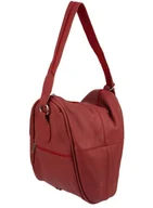 Torebki damskie - Magre (PL) Plecak Skórzany (PL) JOWITA Skóra Naturalna Licowa BORDOWY - miniaturka - grafika 1
