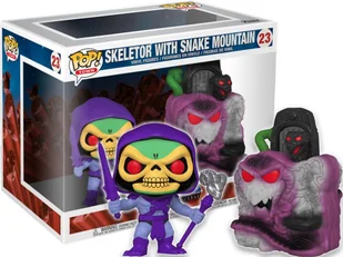 Funko POP Town: Masters of the Universe - Skeletor with Snake Mountain - Figurki kolekcjonerskie - miniaturka - grafika 2