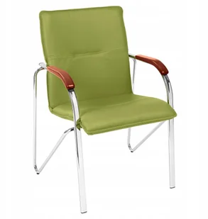 Fotel biurowy, krzesło biurowe Nowy Styl Krzesło Samba żółty recepcja - Fotele i krzesła biurowe - miniaturka - grafika 4