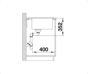 Blanco NAYA XL 9 ANTRACYT 521811 - Zlewozmywaki - miniaturka - grafika 6