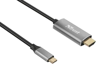Trust Calyx UCB-C do HDMI kabel - czarny 23332 - Kable USB - miniaturka - grafika 2