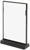 Akcesoria do reklamy - Stojak informacyjny typu T A6 pionowo TA6PBLACK - miniaturka - grafika 1