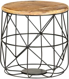 vidaXL Stoliki kawowe, 2 szt., lite drewno mango 8719883826806 - Stoły - miniaturka - grafika 4