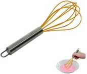 Przybory do gotowania - Orion Trzepaczka / ubijak stalowa z silikonem 141041 - miniaturka - grafika 1