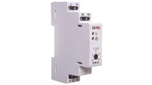 Zamel RTM-02 REGULATOR TEMPERATURY -10 - 40C BEZ SONDY 230V AC - Regulatory i termostaty - miniaturka - grafika 2