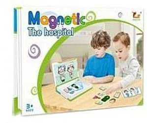 Układanka magnetyczna szpital 110769 - Zabawki kreatywne - miniaturka - grafika 2