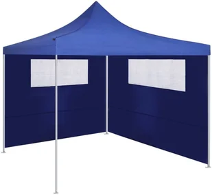 VidaXL Ścianki do altany, z oknami, 2 szt., niebieskie! 3070418 VidaXL - Pawilony ogrodowe - miniaturka - grafika 2