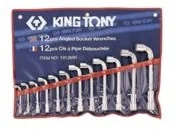 KING TONY Zestaw kluczy fajkowy 1812MR - Klucze i nasadki - miniaturka - grafika 4