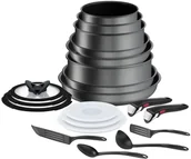 Zestawy garnków i patelni - Tefal zestaw naczyń Ingenio Daily Chef ON L7619402 20 szt - miniaturka - grafika 1