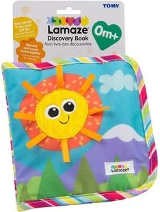 Tomy Lamaze Książeczka materiałowa Odkrycia - Zabawki sensoryczne - miniaturka - grafika 8