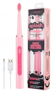 VITAMMY Splash Pinkish - Szczoteczki do zębów dla dzieci - miniaturka - grafika 2
