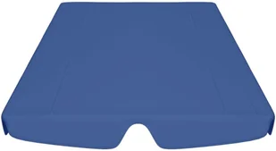 VidaXL Lumarko Zadaszenie do huśtawki ogrodowej, niebieskie, 188/168x110/145cm! 312090 VidaXL - Markizy - miniaturka - grafika 4