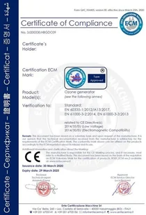 127 Ozontech Generator ozonu ozonator wydajność 20g/h moc 60W 12/24 V) 12786289 76289-uniw - Ozonatory powietrza - miniaturka - grafika 6