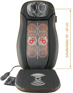 Medisana Mata masująca na fotel Medisana MCN Shiatsu MCN - Stoły i łóżka do masażu Medisana Mata masująca na fotel Medisana MCN Shiatsu MCN - Stoły i łóżka do masażu - miniaturka - grafika 7