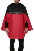 Akcesoria turystyczne - Vaude Covero II poncho, czerwony/czarny, XXL 068092000600_200_XXL - miniaturka - grafika 1