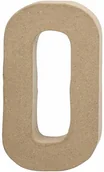 Pozostałe akcesoria dla plastyków - Creativ Company AS Creativ Company, duża litera "O", Papier Mache, 20,5 cm - miniaturka - grafika 1