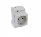 Gniazdka elektryczne - LEDart 16A 230V z uziemieniem na szynę Din TH35 - miniaturka - grafika 1