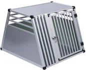 Sprzęt podróżny i transportery dla psów - zooplus Exclusive AluRide transporter samochodowy L szer x gł x wys. 80 x 92 x 65 cm - miniaturka - grafika 1