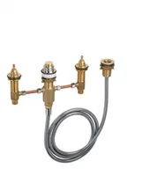 Stelaże i zestawy podtynkowe do WC - Hansgrohe Zestaw podstawowy baterii wanowej 4-otworowej do montażu na brzeg wanny 13244180 - miniaturka - grafika 1