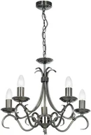 Lampy sufitowe - Endon Lampa wisząca BERNICE 2030-5AS CUBI - miniaturka - grafika 1