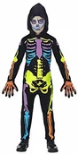 Stroje karnawałowe - WIDMANN Widmann 70270 kostium dziecięcy szkielet, chłopcy, wielokolorowy - miniaturka - grafika 1
