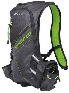 Spokey Plecak sportowy SPRINTER 5l wodoodporny Czarny/Zielony - Plecaki - miniaturka - grafika 10