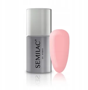 Semilac Rose Base Kauczukowa Baza Hybrydowa 7 ML - Lakiery hybrydowe - miniaturka - grafika 2