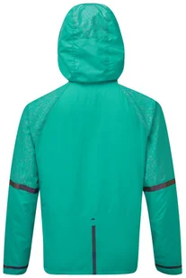 RONHILL RONHILL Kurtka biegowa damska LIFE NIGHTRUNNER JACKET turkusowa - Bluzy sportowe damskie - miniaturka - grafika 2