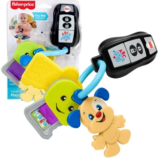 Fisher Price Kluczyki podróżne - Zabawki interaktywne dla dzieci - miniaturka - grafika 23