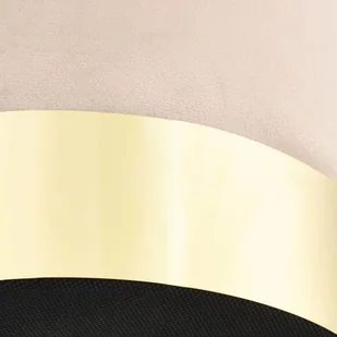 vidaXL Stołek, brzoskwiniowy-złoty, aksamit - Taborety i hokery - miniaturka - grafika 3