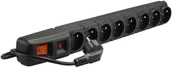 Listwy zasilające - Acar S8 Listwa zasilająca przedłużacz 8 gniazd 3m - miniaturka - grafika 1